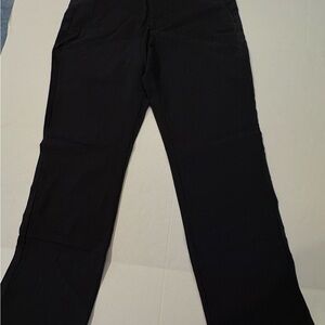 Express Black Pinstripe Trousers 30x30